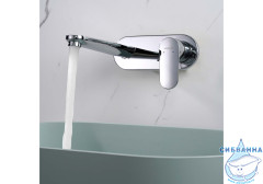 Смеситель для раковины встраиваемый Aquatek Ника AQ1813CR (хром)