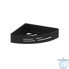 Полка, нержавеющая сталь, черная, SHE11SBi44, IDDIS