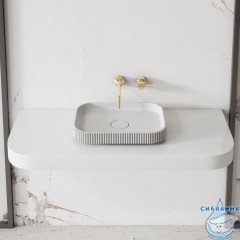 Раковина на столешницу 50 см ABBER Stein AS2602