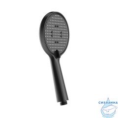 Лейка для душа, черная матовая, 3F, Ideal Spa, Milardo, ILS3FBRM18