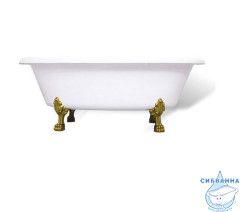 Ванна из литьевого мрамора New Line Sanitary Неона на ножках 178х88