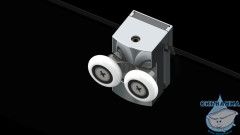 Душевое ограждение Radaway Premium Plus A 1900 80x80 профиль хром, стекло прозрачное 30413-01-01N (без поддона)