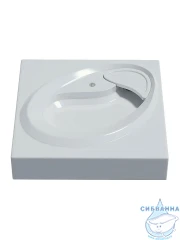 Раковина на стиральную машину 60х60 см Marko Ameli 