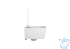 Унитаз подвесной безободковый Aquatek Либра  AQ1148N-00 с сиденьем Soft Close (микролифт)