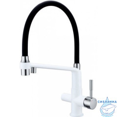 Смеситель для кухни Gappo G4398-9 (белый/черный)
