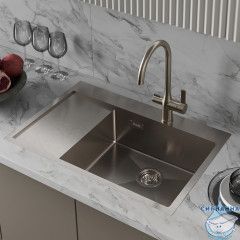 Кухонная мойка Iddis Haze 78 HAZ78SRi77 сатин