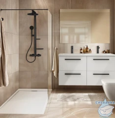 Поддон из литьевого мрамора Kupala 120х70 T5233FR белый