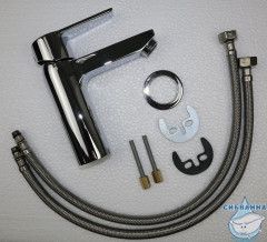 Смеситель для раковины Azario Enzo AZ-15714501 (хром)