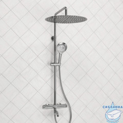 Душевая система Wasserkraft 400 1 режим A188.117.101.087.CH Thermo (хром)