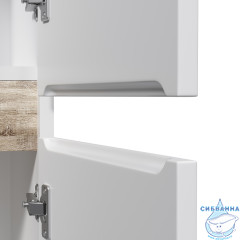 Шкаф пенал Am.Pm X-Joy R 30 белый глянец M85ACHR0306WG