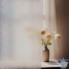 Walk-in Veconi Korato 110 профиль брашированное золото, стекло дождь KR81RG-110-06-C4