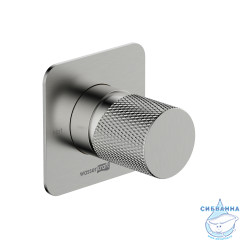 Встраиваемый смеситель для душа Wasserkraft Tauber 6451 (никель)