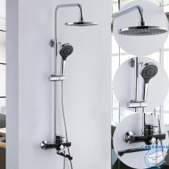 Душевая система Frap F2442 230 1 режим (хром/черный)