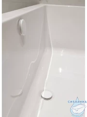 Слив-перелив для ванн McALPINE 70 см MRB11-WH (белый)