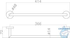 Полотенцедержатель Allen Brau Priority 327928