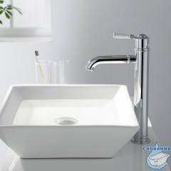 Смеситель для раковины Timo Arisa 5311/00F (без донного клапана) (хром/белый)