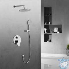 Душевая система Vincea Esse 250 1 режим VSFW-1E1CH (хром)