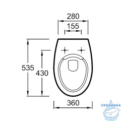 Унитаз подвесной безободковый Jacob Delafon Patio EDV102-00 с сиденьем быстросъемным Soft Close (микролифт)