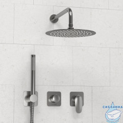 Душевая система Wasserkraft 250 1 режим A1451.272.097.121.275.100.276 (никель)