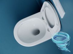 Унитаз подвесной безободковый Ceramicanova Vogue Rimless CN4008T с сиденьем быстросъемным Soft Close (микролифт)