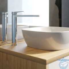 Смеситель для раковины Iddis Bridge BRDSB01i01 (без донного клапана) (хром)