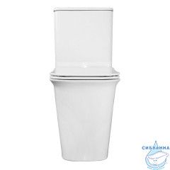 Унитаз напольный безободковый Azario Velise AZ-1222A с бачком и сиденьем Soft Close (микролифт)