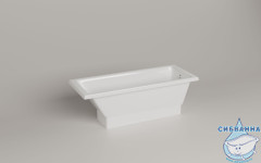 Ванна из литьевого мрамора Esse Java 162x65