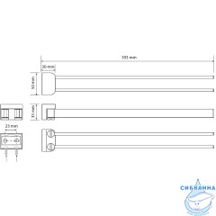 Полотенцедержатель Bemeta Solo 139104232