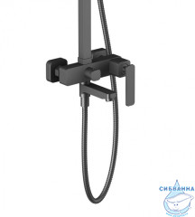 Душевая система Timo Torne SX-4320/03 260 1 режим (черный матовый)