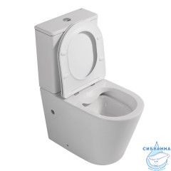 Унитаз напольный Abber Bequem AC1112  с бачком и сиденьем Soft Close (микролифт)