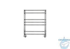 Полотенцесушитель водяной Aquatek Пандора П7 500х600 хром (нижнее подключение)