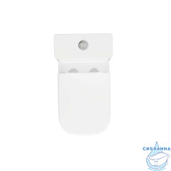 Унитаз напольный безободковый Aquatek Optima Square AQ4411-00 с бачком и сиденьем Soft Close (микролифт)