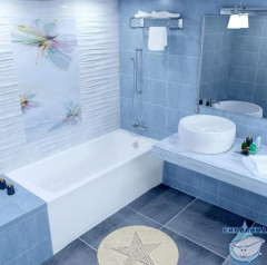 Ванна акриловая 1ACReal Gamma 160х70