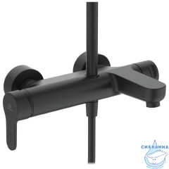 Душевая система Ideal Standard Idealrain 200 1 режим BC525XG (черный)
