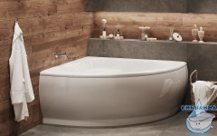 Ванна из литьевого мрамора Esse Sicilia 146x146