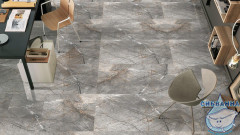 Плитка керамогранитная AZARIO VOLKAS GREY 60х120 Carving (E3070821120C)