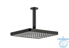 Душевая система Aquatek Вега 300 AQ1075MB (черный матовый)