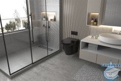 Унитаз подвесной Abber Bequem AC1102MB с сиденьем Soft Close (микролифт)