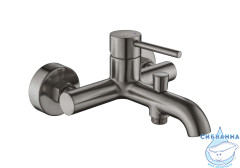 Смеситель для ванны Aquatek Европа AQ1340BGM (оружейная сталь)