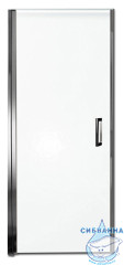 Дверь в нишу Jacob Delafon Contra 80 см E22T80-GA профиль хром, стекло прозрачное