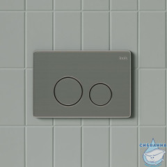 Клавиша смыва, универсальная, нержавеющая сталь, Unisteel, 010, IDDIS, UNS10S0i77