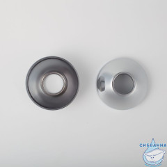 Отражатель для смесителя, конус, хром, D-70, h-26, 2 шт, IDDIS, 982R26C0SM