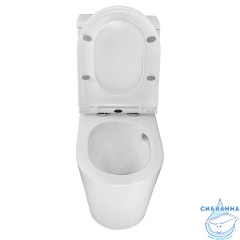 Унитаз напольный безободковый Azario Scala с бачком и сиденьем Soft Close (микролифт) AZ-8101