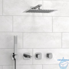 Душевая система Wasserkraft 300 1 режим A8651.313.314.090.118.326.087.103 (хром)