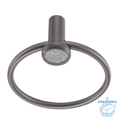 Полотенцедержатель ABBER Glanz AA1H51GM, оружейная сталь