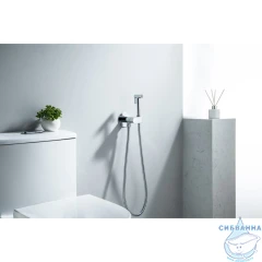 Смеситель с гигиеническим душем Aquatek Оберон AQ1024CR (хром)