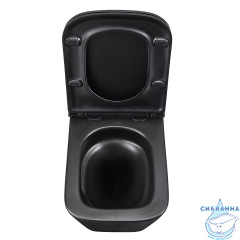 Унитаз подвесной безободковый Lemark Florex 9612002 с сиденьем быстросъемным Soft Close (микролифт)