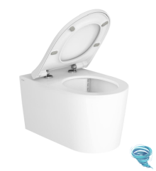 Унитаз подвесной безободковый VitrA Nest QuantumFlush 7870B403-0075 с сиденьем Soft Close (микролифт)