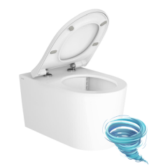 Унитаз подвесной безободковый VitrA Nest QuantumFlush 7870B403-0075 с сиденьем Soft Close (микролифт)