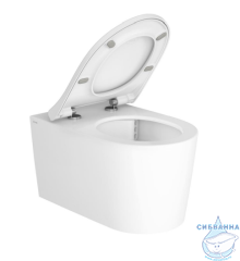 Унитаз подвесной безободковый VitrA Nest QuantumFlush 7870B403-0075 с сиденьем Soft Close (микролифт)